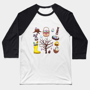 Easter Elements Baseball T-Shirt